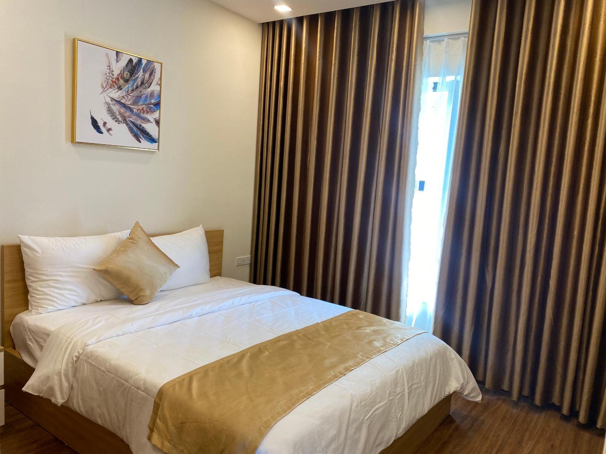 شقة Flc Sea Tower Aparment Hung Dong Giap Bien, Ho Boi كوي نون الغرفة الصورة