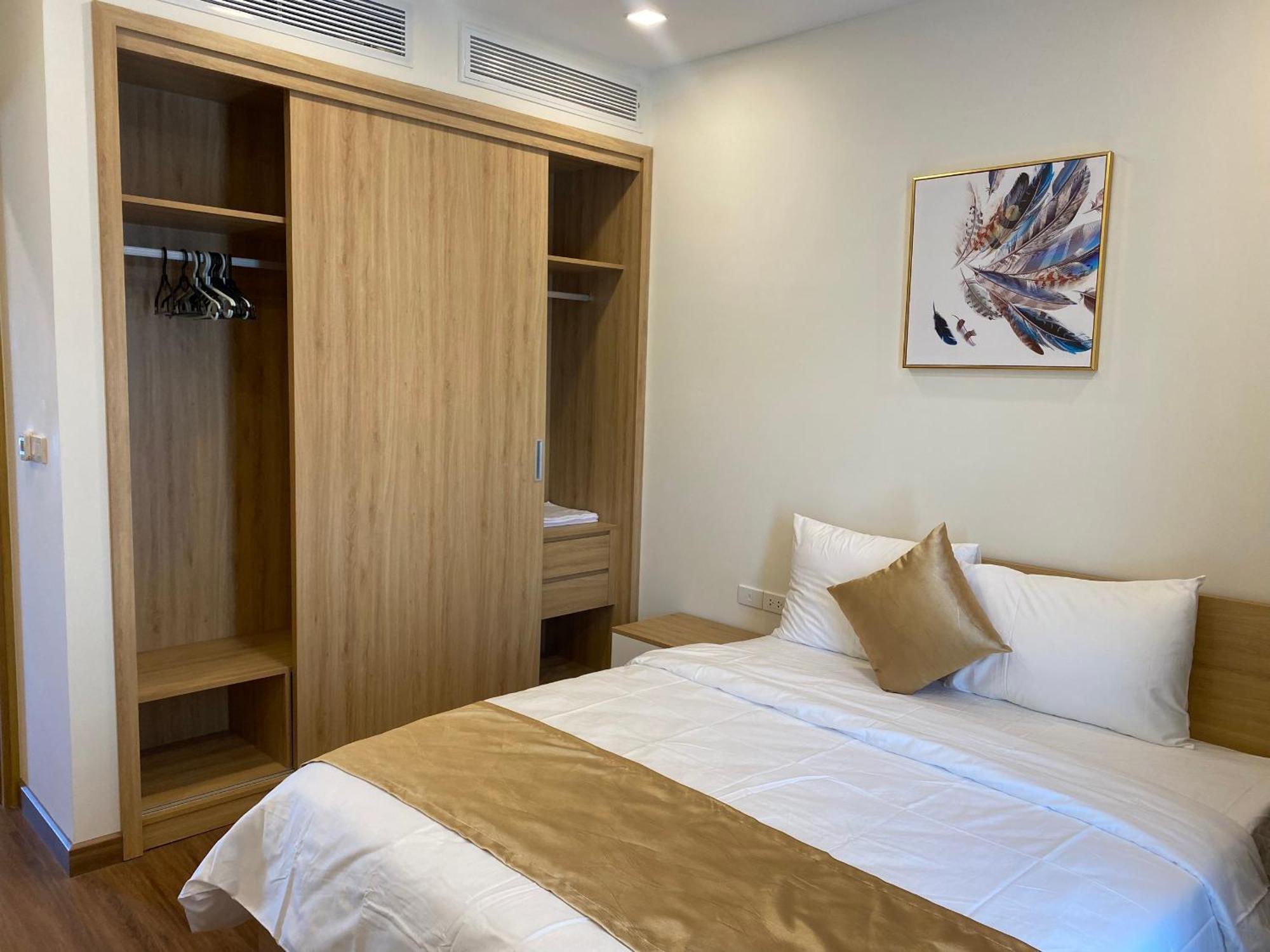 شقة Flc Sea Tower Aparment Hung Dong Giap Bien, Ho Boi كوي نون الغرفة الصورة